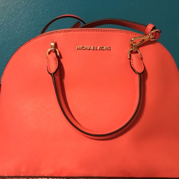 Michael Kors Peach Satchel - Picture 7 of 7
